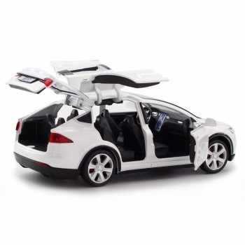 New 1:32 Tesla MODEL X Alloy Car Model Diecasts amp; Toy Vehicles Toy Cars Free Shipping Kid Toys For Children Gifts Boy Toy