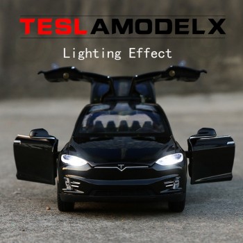 New 1:32 Tesla MODEL X Alloy Car Model Diecasts amp; Toy Vehicles Toy Cars Free Shipping Kid Toys For Children Gifts Boy Toy