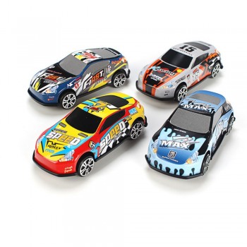 6 Pcs/set Cartoon Mini Car Set Toy Mold Alloy Cars Vehicles  Diecast Children Pocket Toys Model Nursery gift