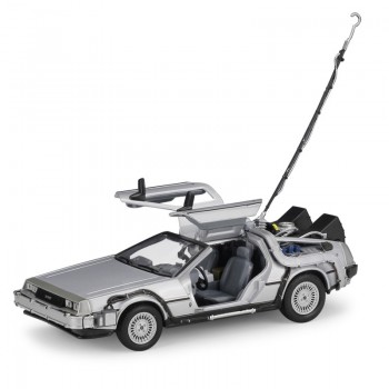 WELLY 1:24 Diecast Simulation Model Car DMC-12 Delorean Time Machine Back To The Future Cars Toys Metal Toy Cars Gift Collection