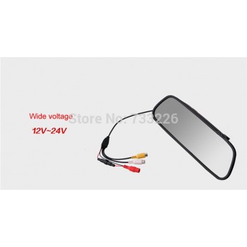 2 in 1 Auto parking System for Chevrolet Cruze Epica Lova Aveo Captiva Lacetti CCD Car Rear View Camera + 5 inch Car rear Mirror
