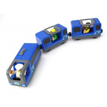 for wooden track Brio track RRC EXPRESS TRUCK RRC EMU combination remote control electric locomotive compatible magnetic