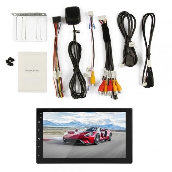Car 2 din Car Auto Radio 7 Inches HD Multimedia Bluetooth Android 8.1 Touch Screen Bluetooth MP5 Car Dual Ingot Universal