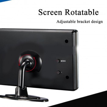 Kebidumei 3.5 TFT LCD Car Monitor Auto TV 2 video input mirror monitor Parking Assist Backup Reverse Monitor Car DVD Screen