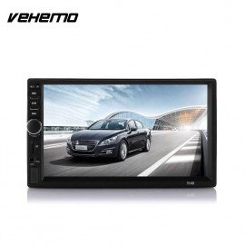 Vehemo 2-Din Bluetooth Navigation FM Radio Car MP5 Player Bluetooth Car MP5 USB/TF/AUX Dual Core