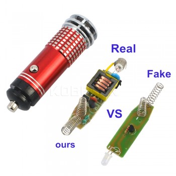 Kebidumei Vehicle Air Purifier Mini Auto Car Fresh Air Anion Ionic Purifier Oxygen Bar Ozone Ionizer Interior Accessories DC12V