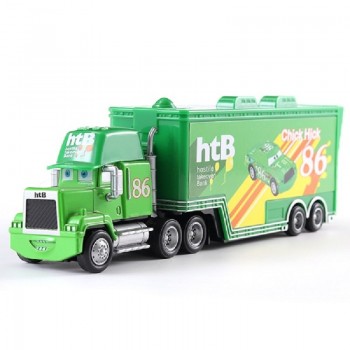 Car Disney Pixar Car Mack Chick Hicks King Francesco Hudson Truck Toy Car 1:55 Loose is the best gift for children