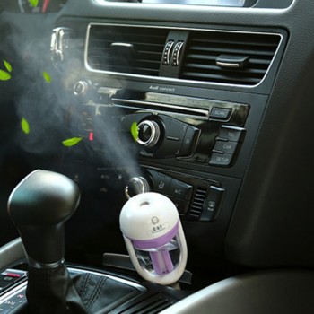 Car Aromatherapy Air Humidifier car Purifier air freshener Sprayer Water Essential Oil Fragrance Diffuser 50ml 4 colors 1PC