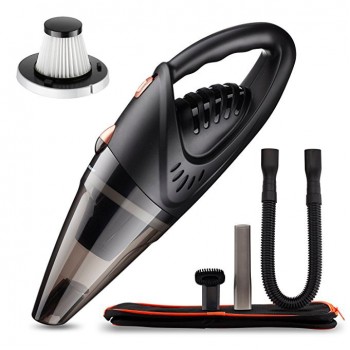 5000pa High Powered 12v Handheld Wet and Dry Car Vacuum Cleaner Kit Portable Strong Suction 120w Automotive Carpet