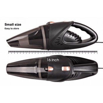 5000pa High Powered 12v Handheld Wet and Dry Car Vacuum Cleaner Kit Portable Strong Suction 120w Automotive Carpet