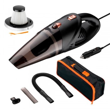 5000pa High Powered 12v Handheld Wet and Dry Car Vacuum Cleaner Kit Portable Strong Suction 120w Automotive Carpet