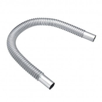 New Arrival 1pc 2.5*60cm Car Diesel Air Heater Stainless Steel Exhaust Pipe Gas Vent Hose FOR Heating amp; Fans