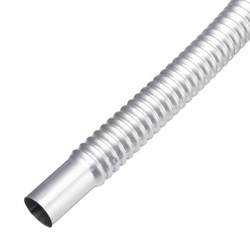 New Arrival 1pc 2.5*60cm Car Diesel Air Heater Stainless Steel Exhaust Pipe Gas Vent Hose FOR Heating amp; Fans