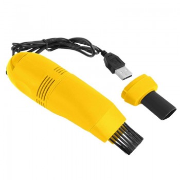VODOOL Mini Vacuum Cleaner USB Car Interior Air Vent Dust Cleaning Tool Brush Kit For PC Laptop Keyboard Dust Cleaner Collector
