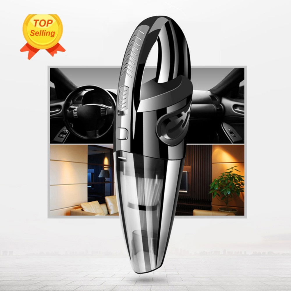 Portable Car Vacuum Cleaner Wireless Wet And Dry Dual Use Vacuum Cleaner For Auto Clean 120W 12V Handheld  aspiradora para auto