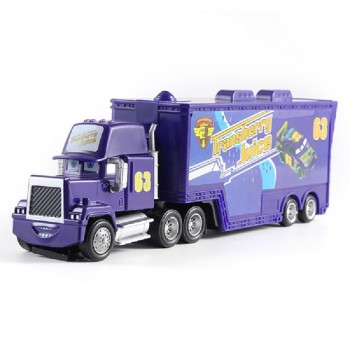 Cars Disney Pixar Cars Mack Chick Hicks King Francesco Hudson Truck Toy Car 1:55 Loose New Kid Gift Free Shipp