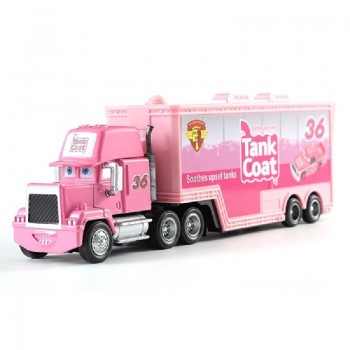 Cars Disney Pixar Cars Mack Chick Hicks King Francesco Hudson Truck Toy Car 1:55 Loose New Kid Gift Free Shipp