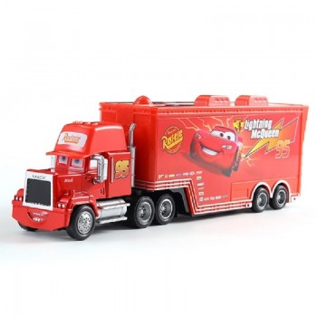 Cars Disney Pixar Cars Mack Chick Hicks King Francesco Hudson Truck Toy Car 1:55 Loose New Kid Gift Free Shipp