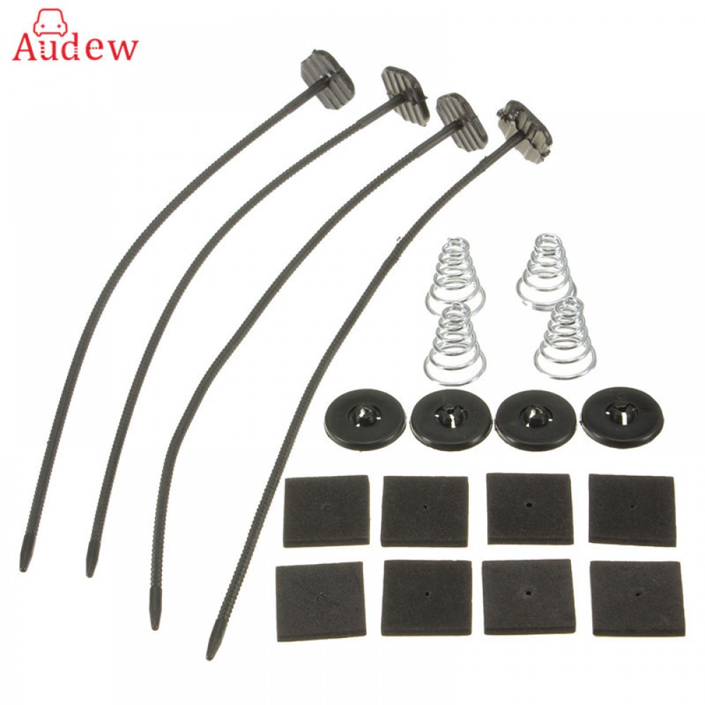 New Universal Car Electric Radiator Cooling Cooler Fan Mount Fitting Kit Slim Line