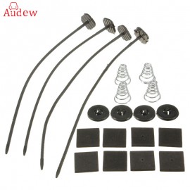 New Universal Car Electric Radiator Cooling Cooler Fan Mount Fitting Kit Slim Line