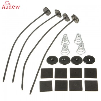 New Universal Car Electric Radiator Cooling Cooler Fan Mount Fitting Kit Slim Line