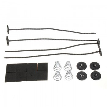 New Universal Car Electric Radiator Cooling Cooler Fan Mount Fitting Kit Slim Line