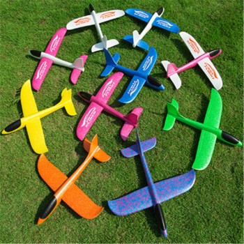 15 Styles EVA Aircraft Airplane Made Of Foam Plastic Hand Launch Throwing Glider Inertial Foam Airplane Plane Model OutdoorToys