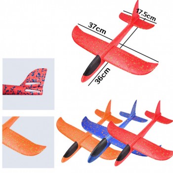 15 Styles EVA Aircraft Airplane Made Of Foam Plastic Hand Launch Throwing Glider Inertial Foam Airplane Plane Model OutdoorToys