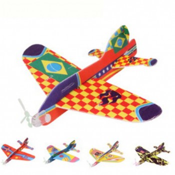 15 Styles EVA Aircraft Airplane Made Of Foam Plastic Hand Launch Throwing Glider Inertial Foam Airplane Plane Model OutdoorToys