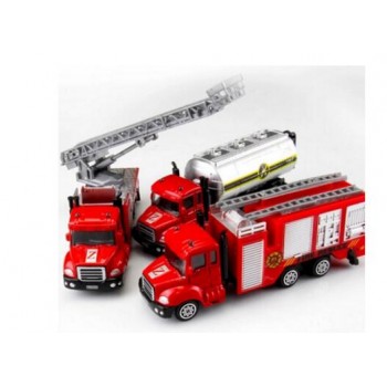 Spray Water Gun Toy Truck Firetruck Juguetes Fireman Sam Fire Truck Vehicles Car Music Light Cool Educational Toys for Boys Kids