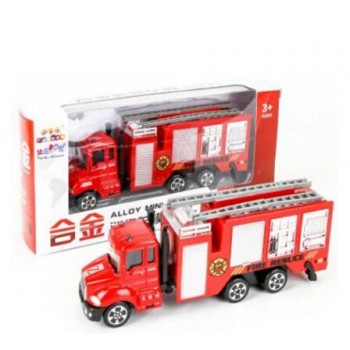 Spray Water Gun Toy Truck Firetruck Juguetes Fireman Sam Fire Truck Vehicles Car Music Light Cool Educational Toys for Boys Kids