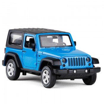 1/32 Scale JEEP Wrangler SUV Diecast Metal Car Toys With Pull Back Sound Light Car Toy For Children Gift Free Shipping