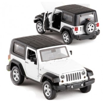 1/32 Scale JEEP Wrangler SUV Diecast Metal Car Toys With Pull Back Sound Light Car Toy For Children Gift Free Shipping