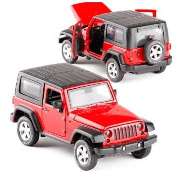 1/32 Scale JEEP Wrangler SUV Diecast Metal Car Toys With Pull Back Sound Light Car Toy For Children Gift Free Shipping
