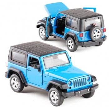 1/32 Scale JEEP Wrangler SUV Diecast Metal Car Toys With Pull Back Sound Light Car Toy For Children Gift Free Shipping