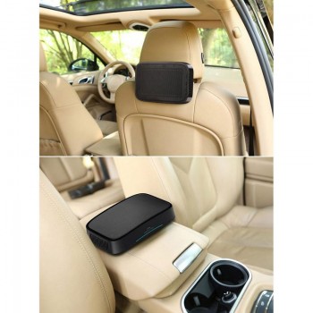 Car Air Purifier Conductor Start  Inlet High Power with Three Levels Twin Turbo Fan Four Filtering Environmental Induction