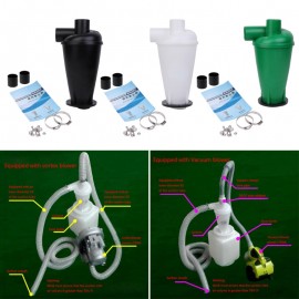 Free postage Cyclone Dust Collector Filter Turbocharged Cyclone With Flange Base Separator