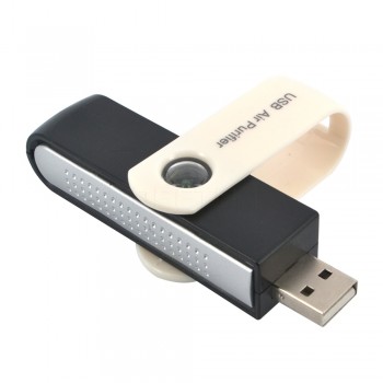Kebidumei New Mini USB Ionic Air Cleaner Portable USB Air Purifier Ionizer Air Cleaner USB Adapter for Computer Car