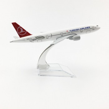 20CM Turkish Airlines Boeing 777 Airplane model Turkey 16CM B777 Plane model Alloy Metal Diecast Aircraft model Toy plane gift