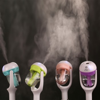Mini Portable 12V Car Steam Air Humidifier Aroma Diffuser Air Purifier Aroma Oil Diffuser Aromatherapy Mist Maker 5 colors
