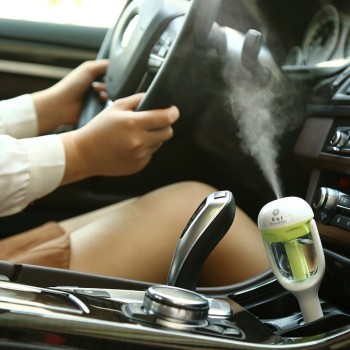 Mini Portable 12V Car Steam Air Humidifier Aroma Diffuser Air Purifier Aroma Oil Diffuser Aromatherapy Mist Maker 5 colors