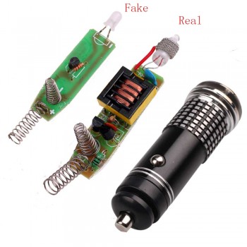 2018  12V Real Mini Car Anion Oxygen Bar Ozone Ionizer Air Purifier Cleaner Fresher Car Car Air Purifier Car Oxygen Bar Ionizer