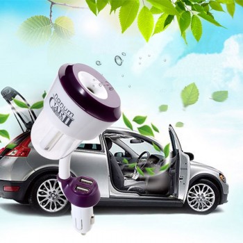 Nanum ii New 12V Car Charger USB Car air freshener II Car Steam Humidifiers with  Car Air Purifiers for iphone 6 ipad Samsung
