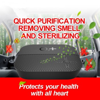Car Air Purifier12v Negative Ions Air Cleaner Ionizer Humidifier Air Purifier Aroma Diffuser Auto Mist Maker Pm2.5 Eliminator