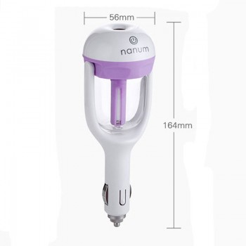 Nanum 12V Car charger air fresheners Aromatherapy Humidifiers High Quality Nebulizer Humidifier Mute Home Air Sterilization 1pcs