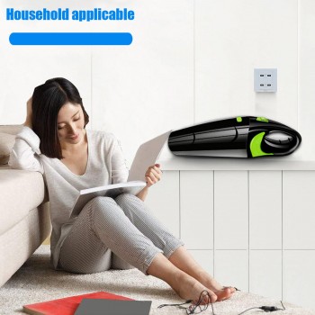 Car Vacuum Cleaner 120W Portable Handheld Vacuum Cleaner Cordless Wet and Dry Dual Use Home Car Vacuum Aspirateur Voiture