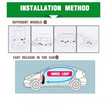 HCalory 5KW 12V Car Fuel Heater Parking Warmer Free Silencer Kit LCD Switch With Remote Control Camping Home Truck Motorhome