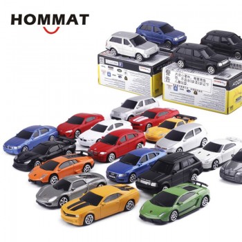 HOMMAT Simulation 1:64 RMZ City Model Car Toy Alloy Diecast Vehicle Toy Car Model Toys For Children Christmas Gift Random Colour