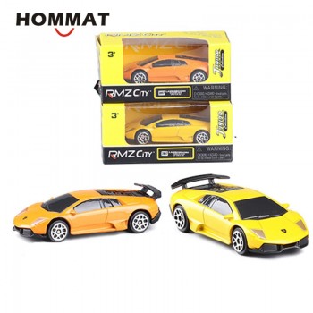 HOMMAT Simulation 1:64 RMZ City Model Car Toy Alloy Diecast Vehicle Toy Car Model Toys For Children Christmas Gift Random Colour