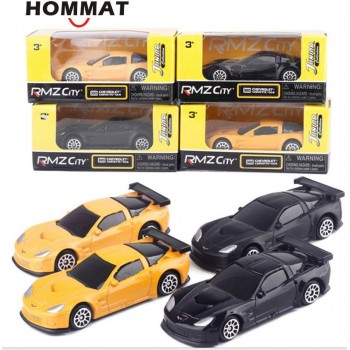 HOMMAT Simulation 1:64 RMZ City Model Car Toy Alloy Diecast Vehicle Toy Car Model Toys For Children Christmas Gift Random Colour